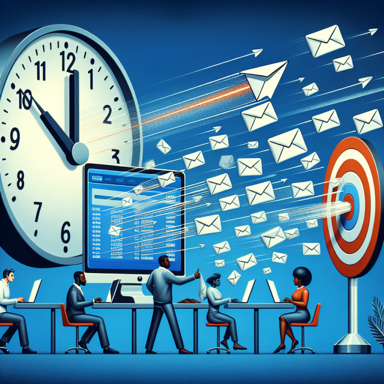 timing, sending bulk emails, maximum impact